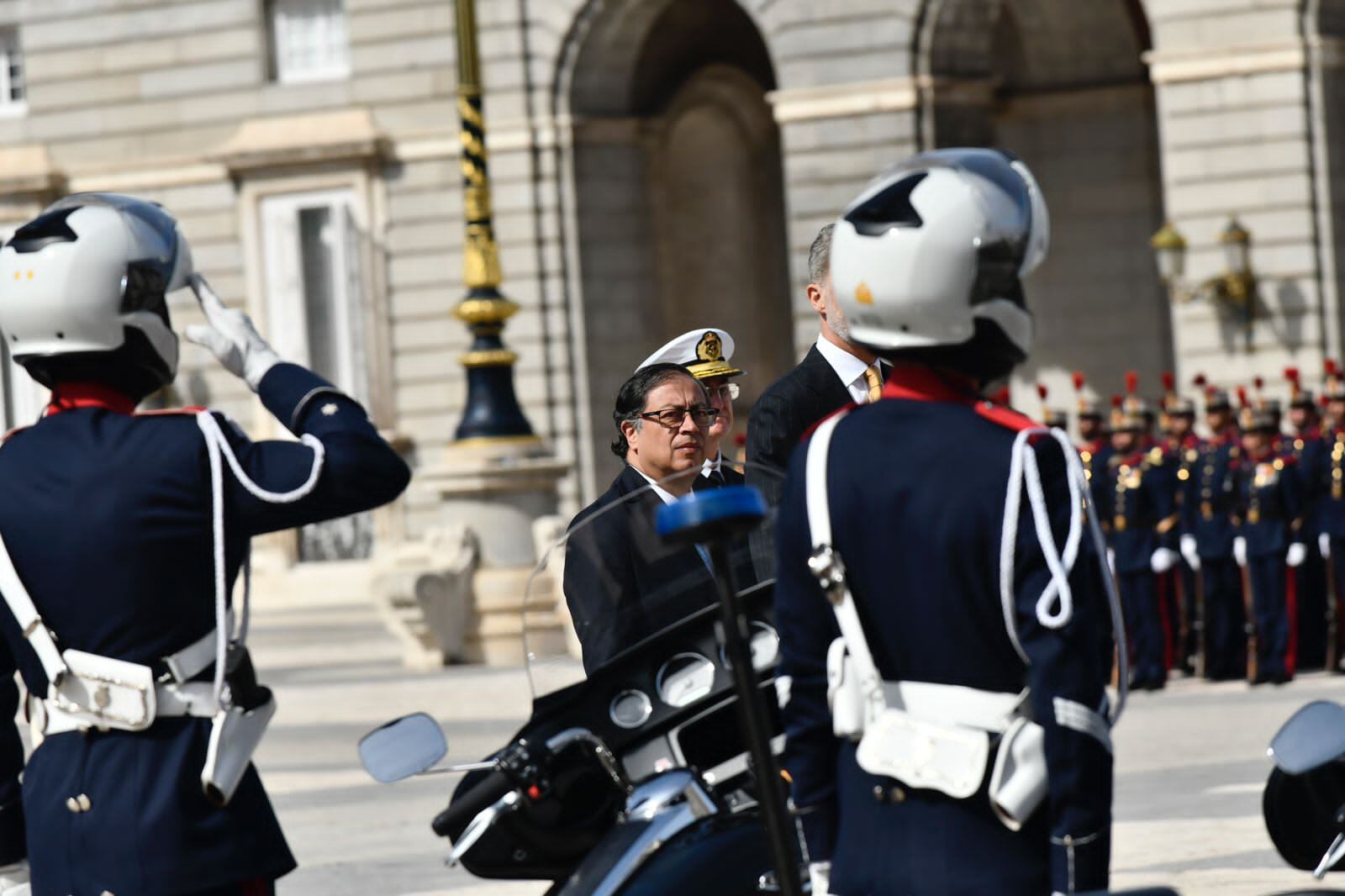 Presidente Gustavo Petro visita a España rey Felipe VI de España Mayo 3 2023