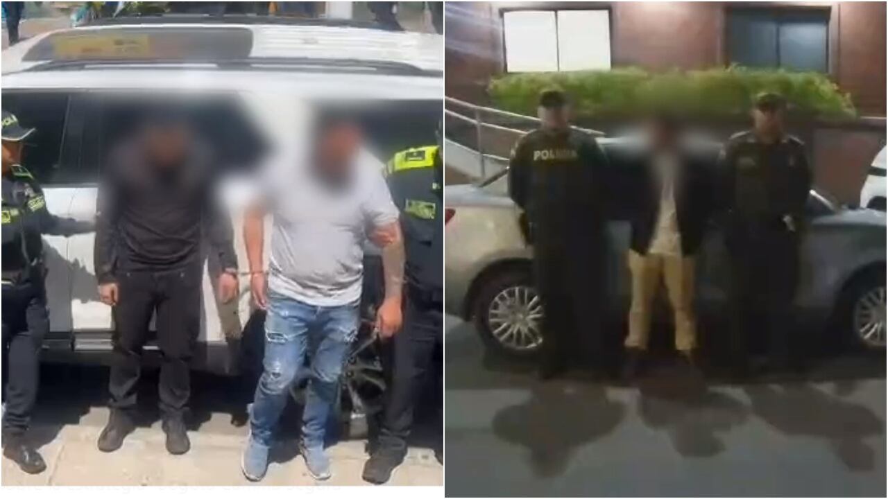 Con placas falsas, Los Rueda Libre se paseaban por Bogotá con los vehículos que robaban; así cayeron tres integrantes de la banda