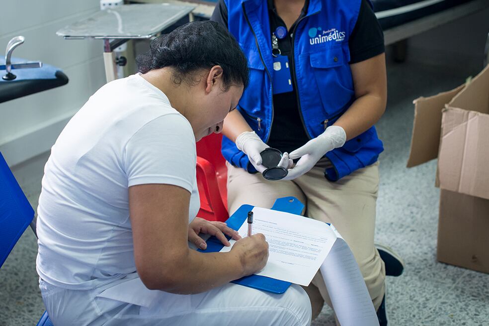 En alianza con la Fundación UniMédicos, muchas de estas mujeres accedieron a métodos de regulación de la fertilidad,