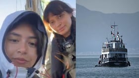 Manuela Bedoya y Luna Barreto, colombianas en la flotilla detenida cerca a Gaza.