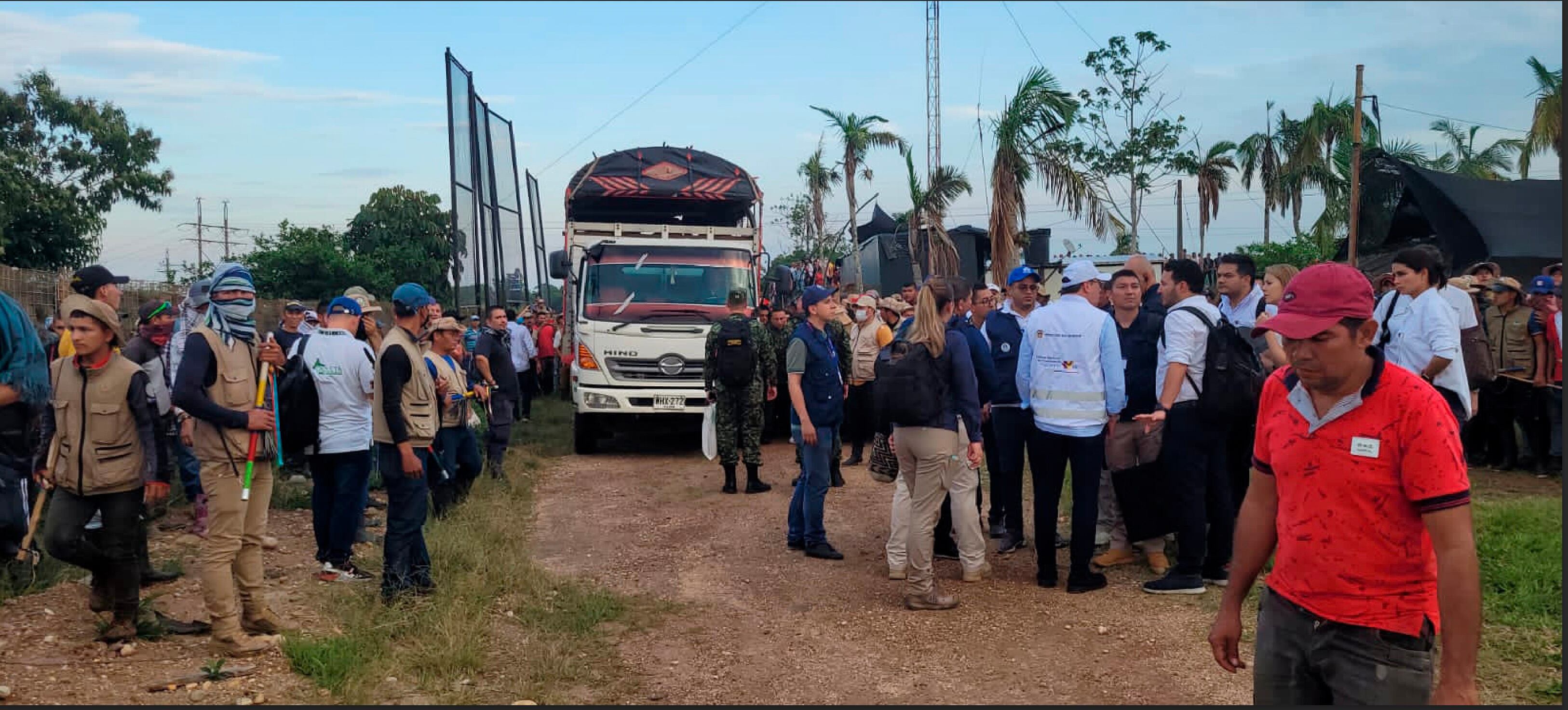 liberación uniformados del Esmad