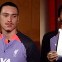 Luis Díaz y Darwin Núñez protagonizaron un cómico momento en un espacio de la Premier League.