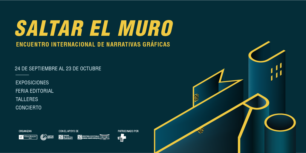 ‘Saltar el Muro’, primer Encuentro Internacional de Narrativas Gráficas en Colombia