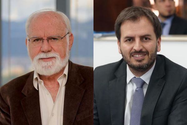 Félix León Martínez, director de la Adres, y Andrés Forero, representante a la Cámara del Centro Democrático