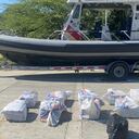 Cerca de una tonelada de cocaína fue incautada por la Armada en dos contundentes operaciones en el Caribe