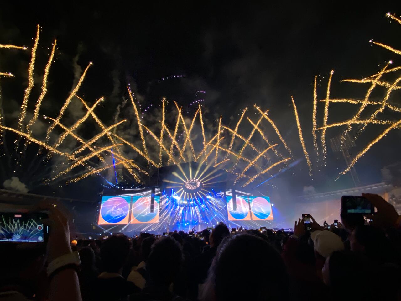 Concierto de Morat, estadio El Campín, domingo 7 de julio.