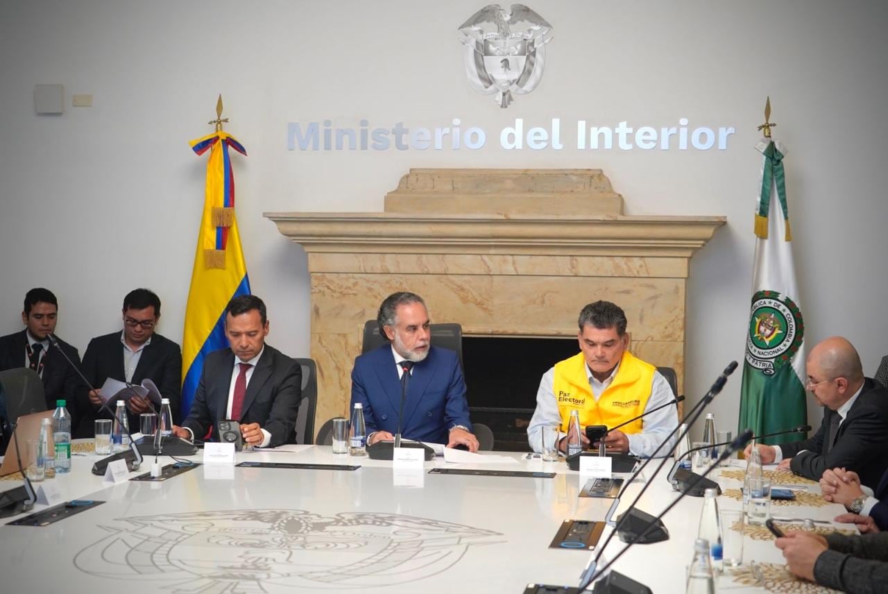 Reunión poselectoral MinInterior.