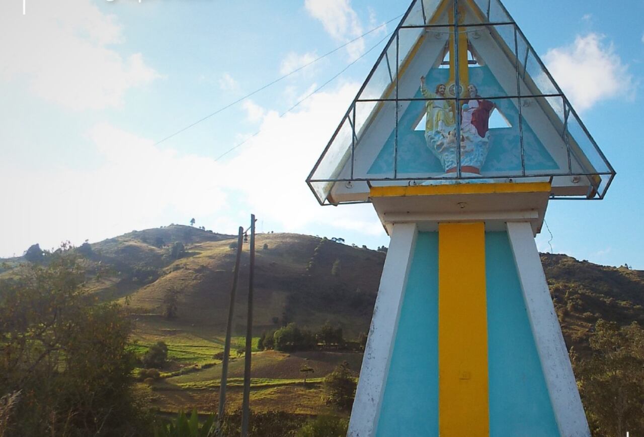 Alto de la Trinidad en el municipio de Boyacá.
