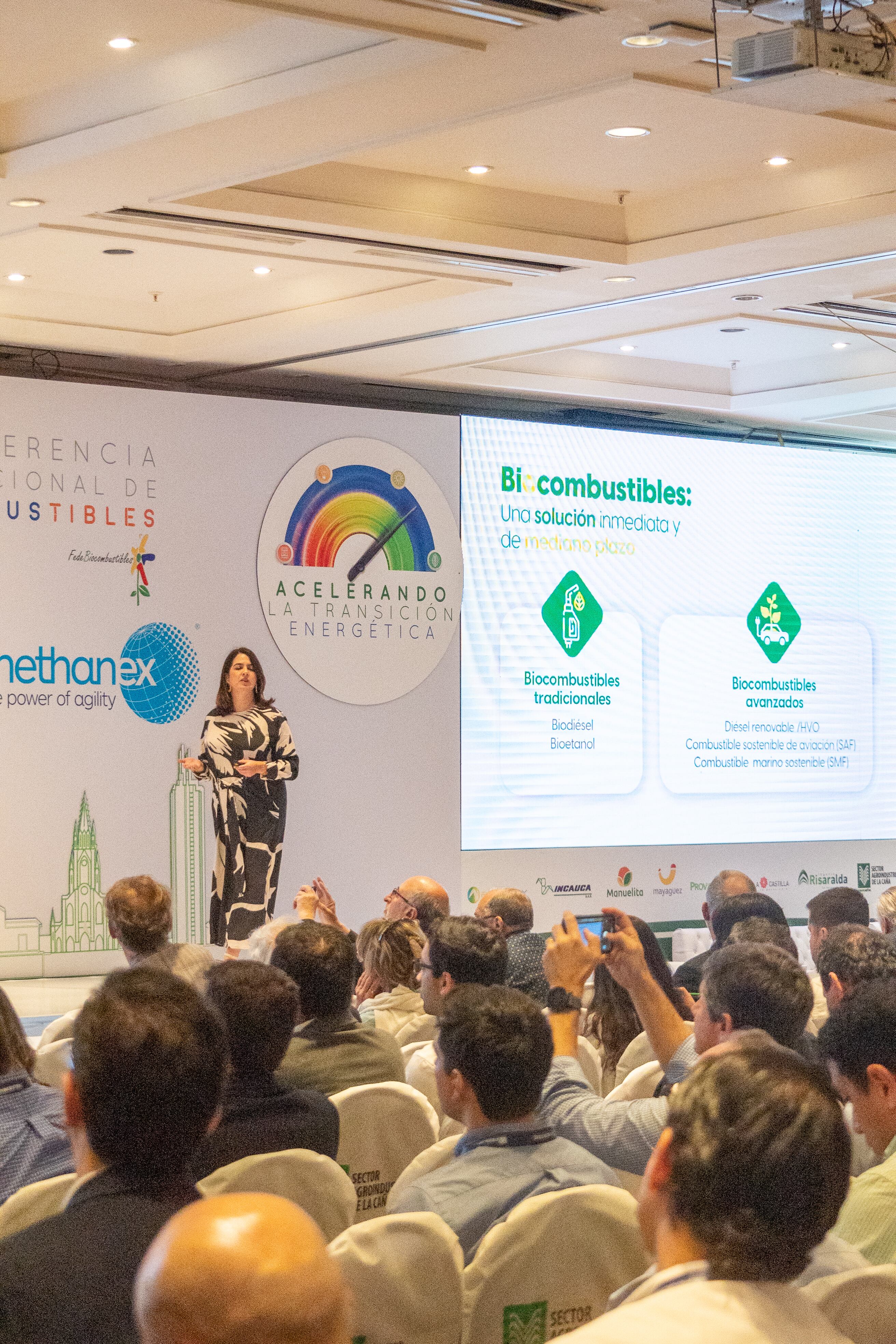 "Aportamos 7,3% al PIB agrícola y $5,8 billones en ventas de biocombustibles al año. A 2050 , los biocombustibles aumentarán su importancia en la demanda global", dijo.