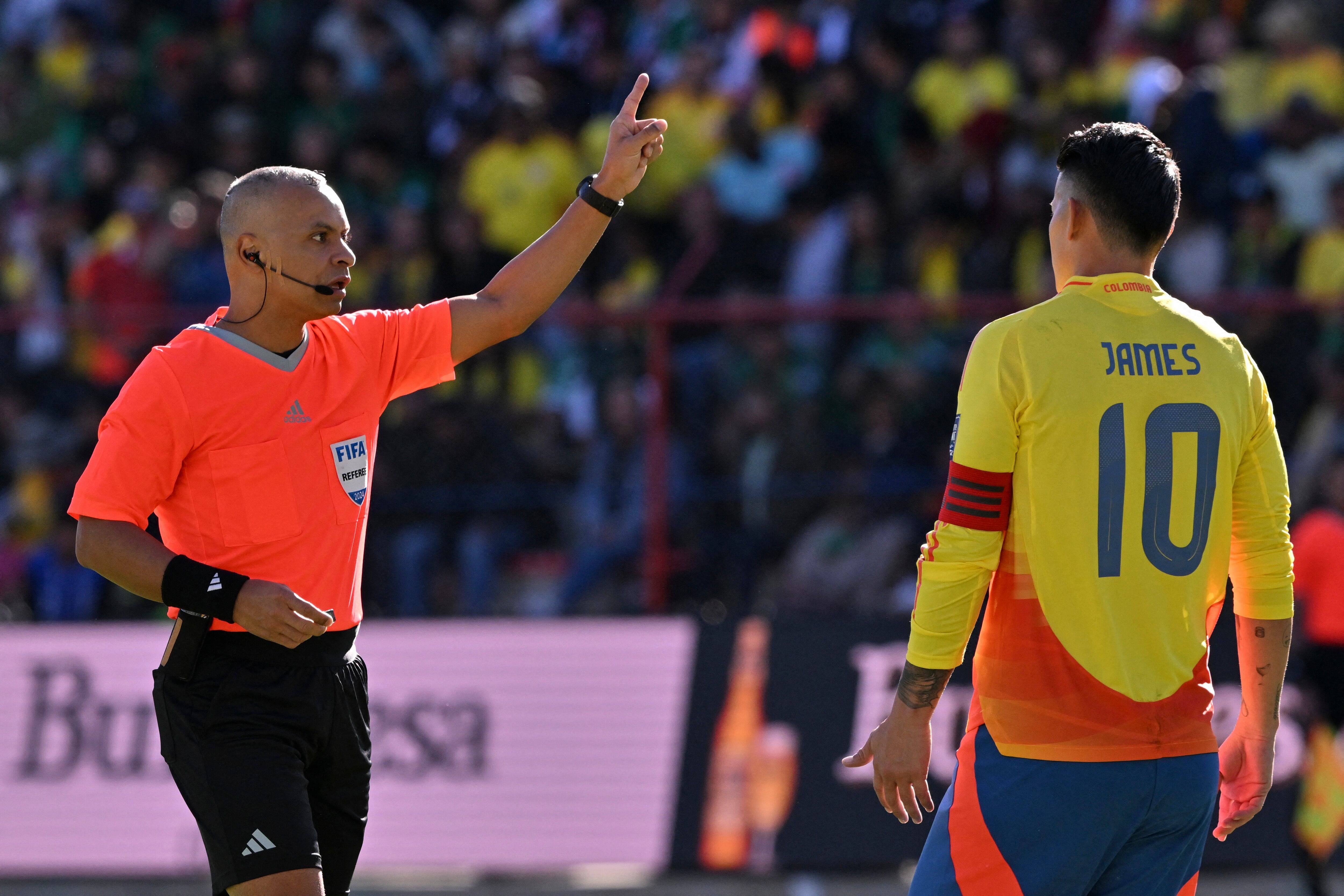 James Rodríguez, capitán de la Selección Colombia