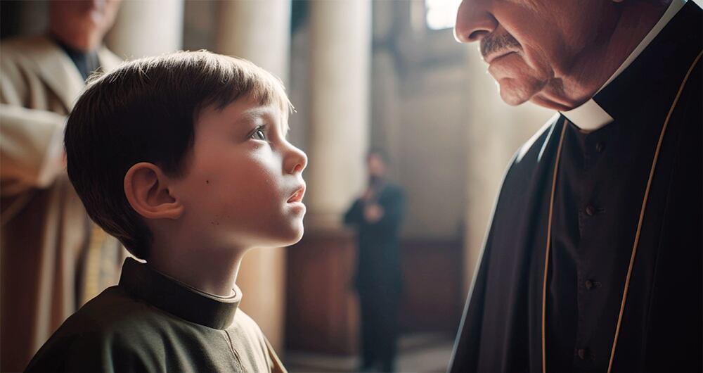 Los sacerdotes habrían abusado de los menores.