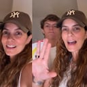 Catalina Aristizábal y su hijo