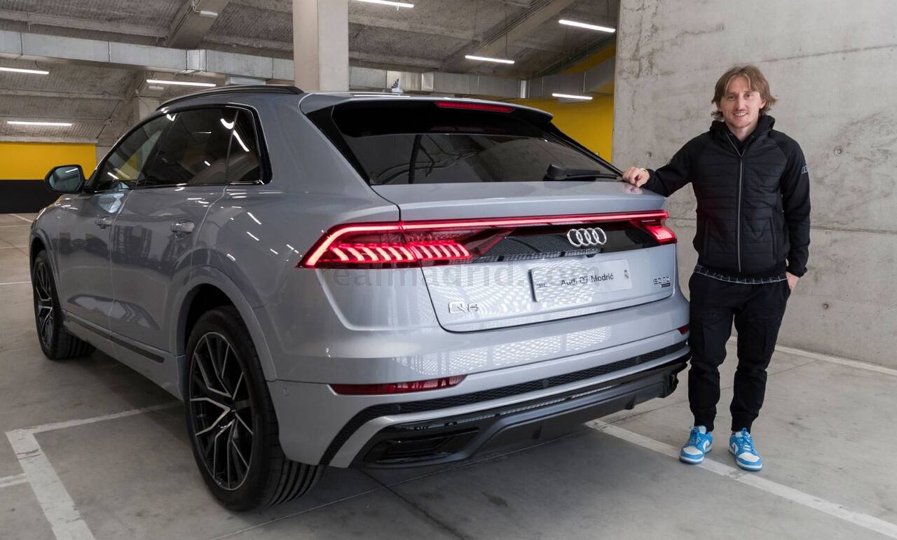 Luka Modric eligió un Q8, igual que Hazard.