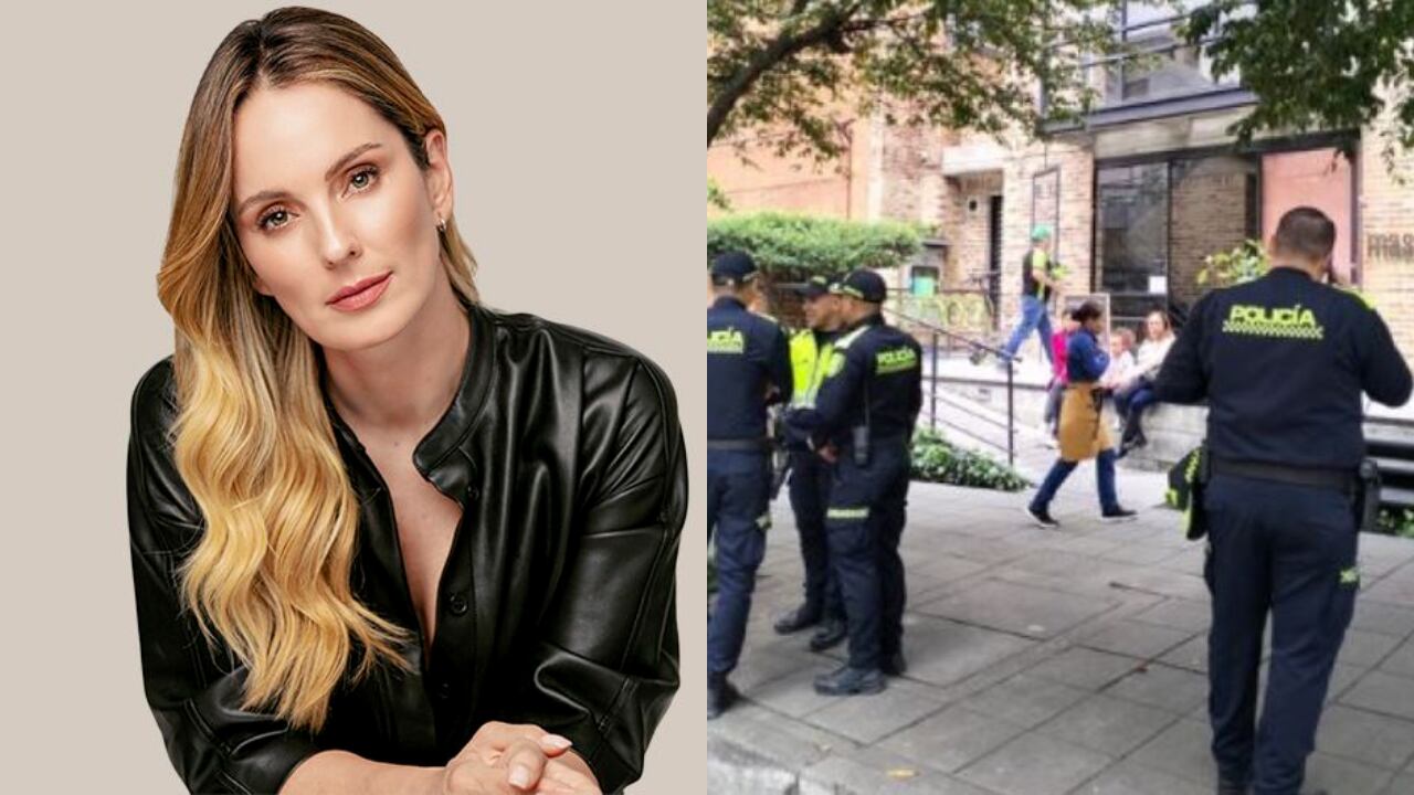 Bahamón presenció el violento atraco ocurrido en una panadería de Bogotá.