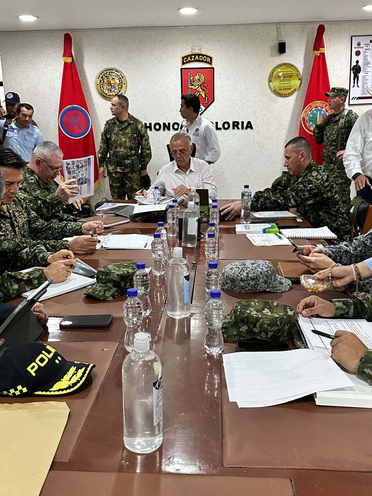 Consejo de Seguridad llevado a cabo en San Vicente del Caguán.