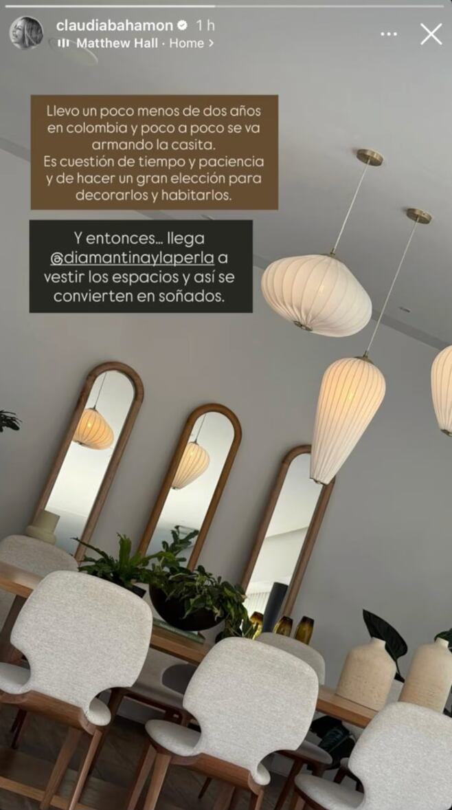 Claudia Bahamón habló de cambios tras su separación.