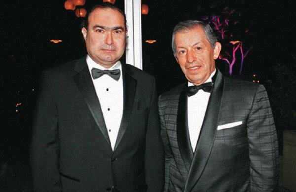 El magistrado de la Corte Constitucional Jorge Pretelt y el representante a la Cámara Telésforo Pedraza.