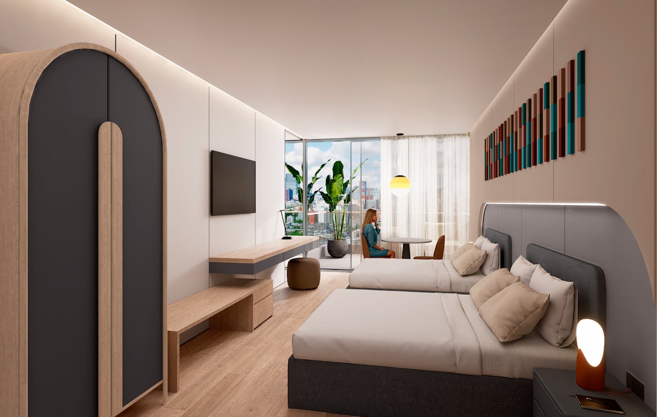 Las apartasuites estarán totalmente amobladas y contarán con acabados de lujo.