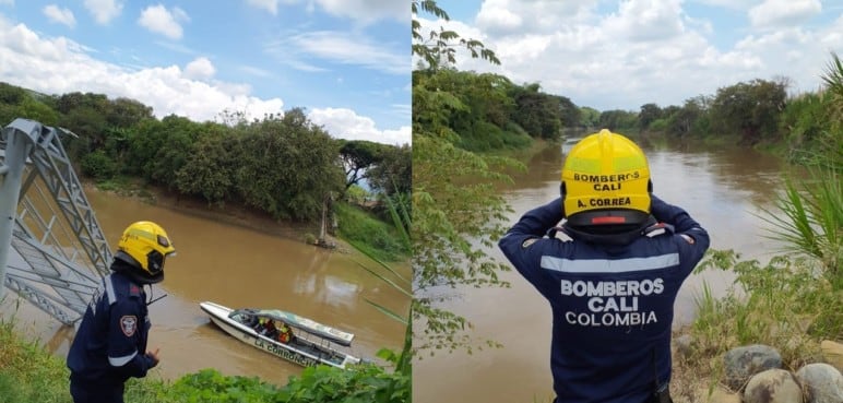 Bomberos de Cali buscan un cuerpo