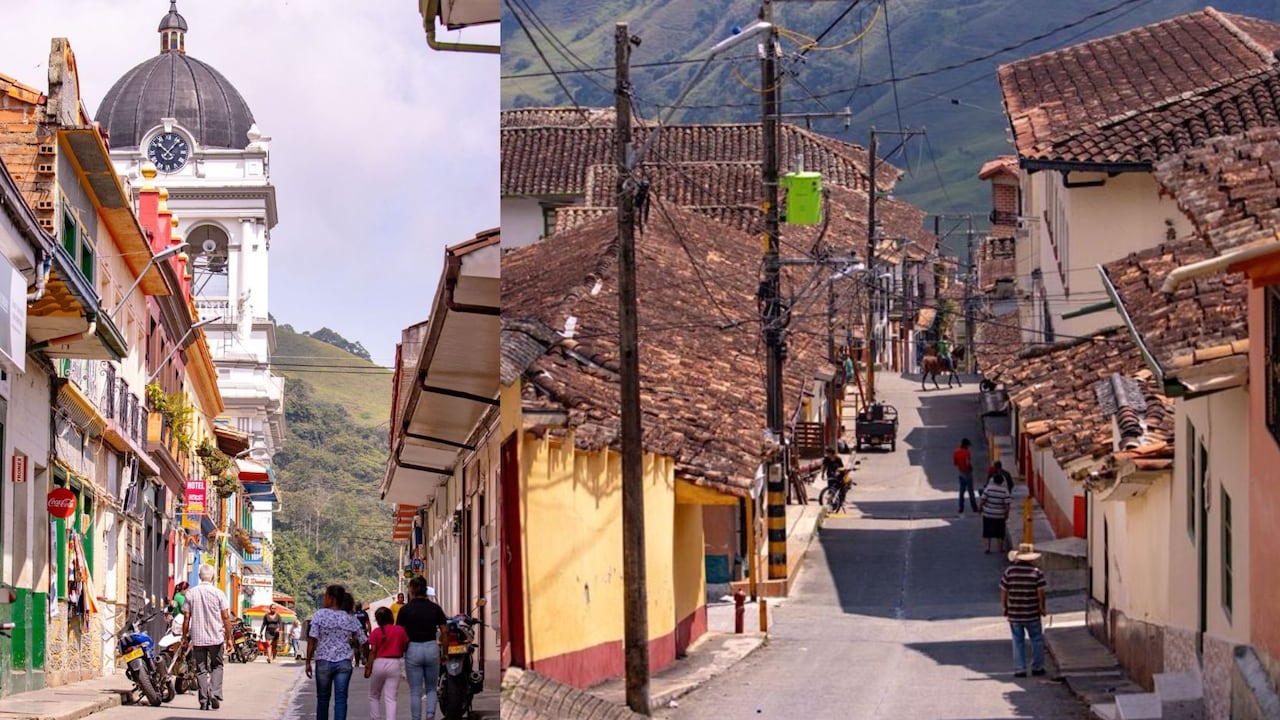 Calles de Titiribí, Antioquia