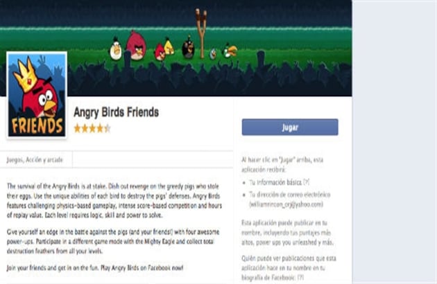 11 millones de personas juegan Angry Birds Friends. Los pajaritos furiosos no pasan de moda. Puede retar a otros usuarios para robar huevos y ganar en competencia.