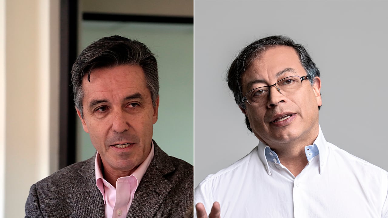 Roberto Prieto y Gustavo Petro