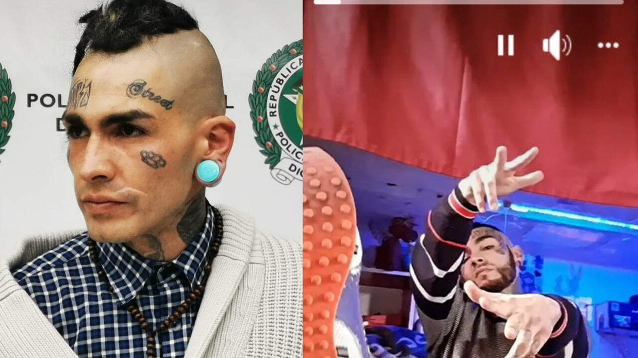 Desde la cárcel alias 19, cabecilla de la primera línea, hace videos y pública en sus redes sociales