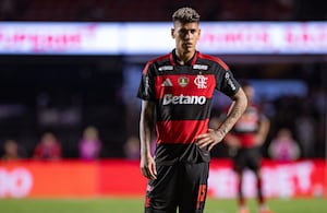 Jorge Carrascal, jugador del Flamengo.