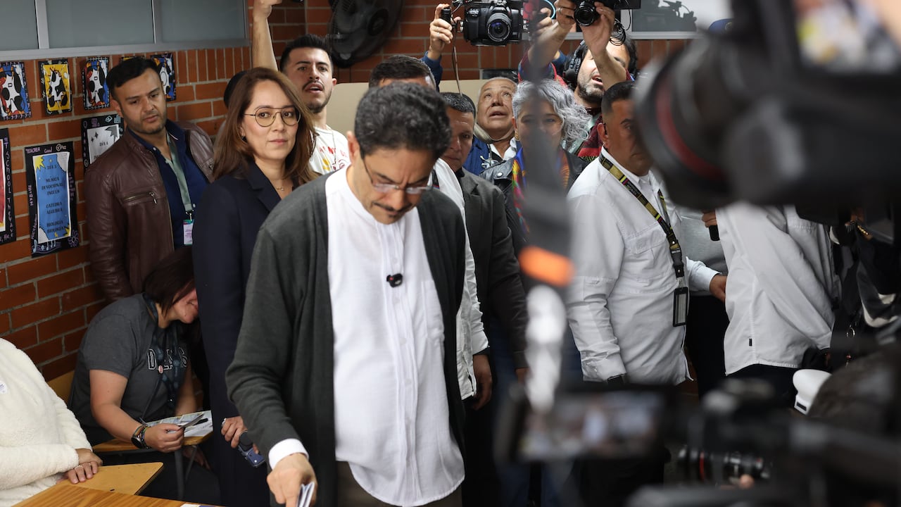 El candidato presidencial del Pacto Histórico, Iván Cepeda.