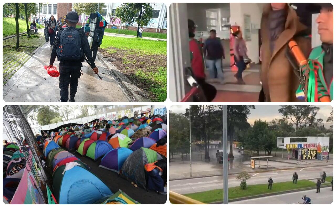 Este es el ambiente que se vive en la Universidad Nacional.