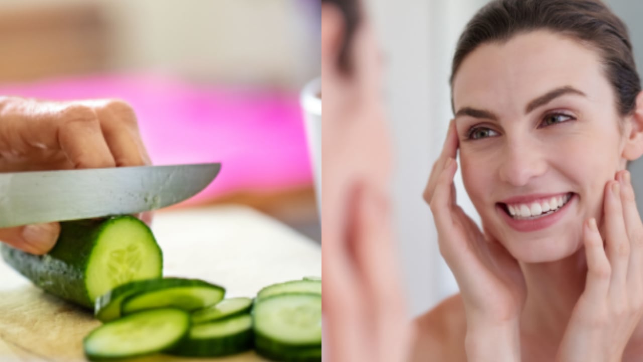 El pepino ayuda a reducir los párpados caídos, combate las bolsas y ojeras que afectan el contorno de los ojos.