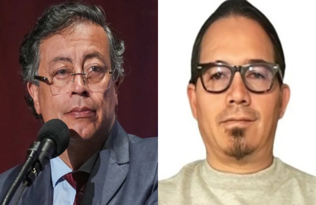 Gustavo Petro y Wilmar Mejía.