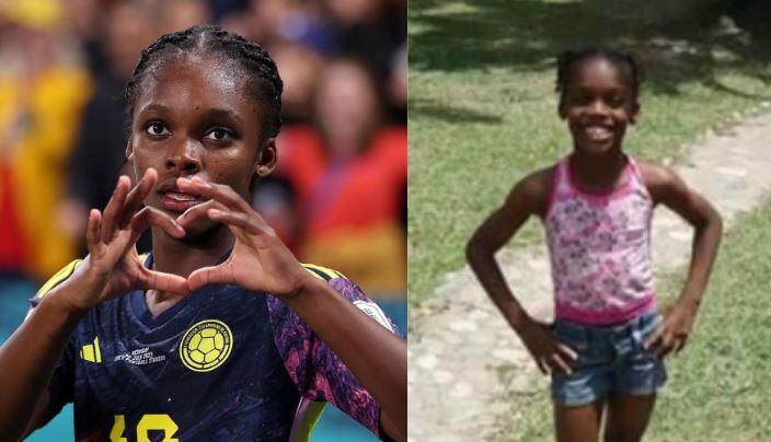 Linda Caicedo mostró un poco de cómo fue si infancia