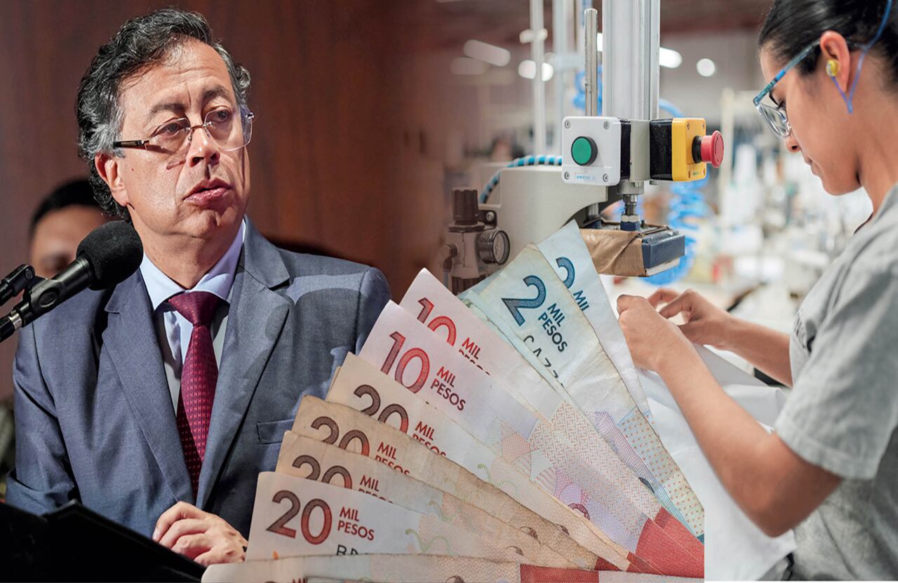 El presidente Gustavo Petro, hace un año, dijo: “El salario mínimo real en Colombia ha crecido entre 30 y 35 por ciento, ya que, en 2022, se aumentó 16 por ciento; en 2023, 12 por ciento y ahora 9,53 por ciento. Tenemos que hacer un mayor esfuerzo el año entrante”.