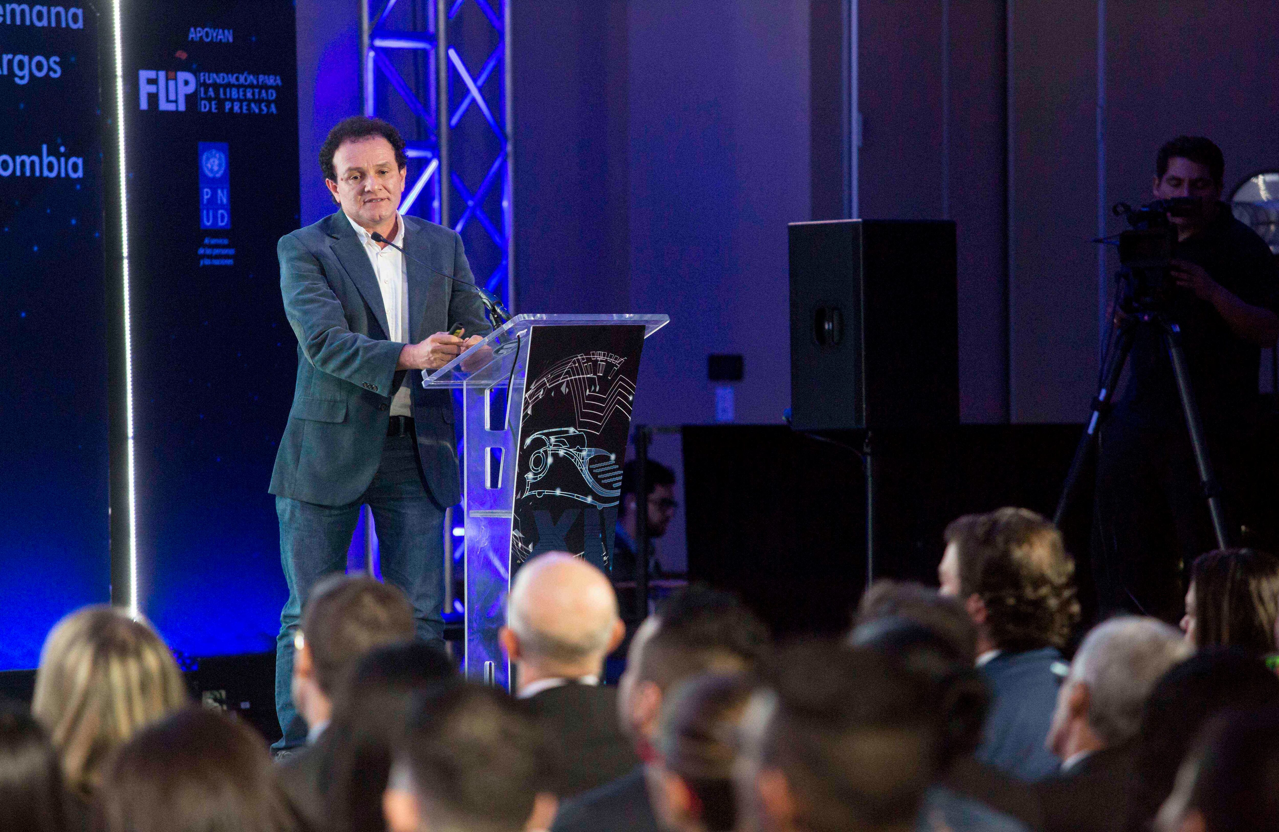 Jesús Abad Colorado, periodista.