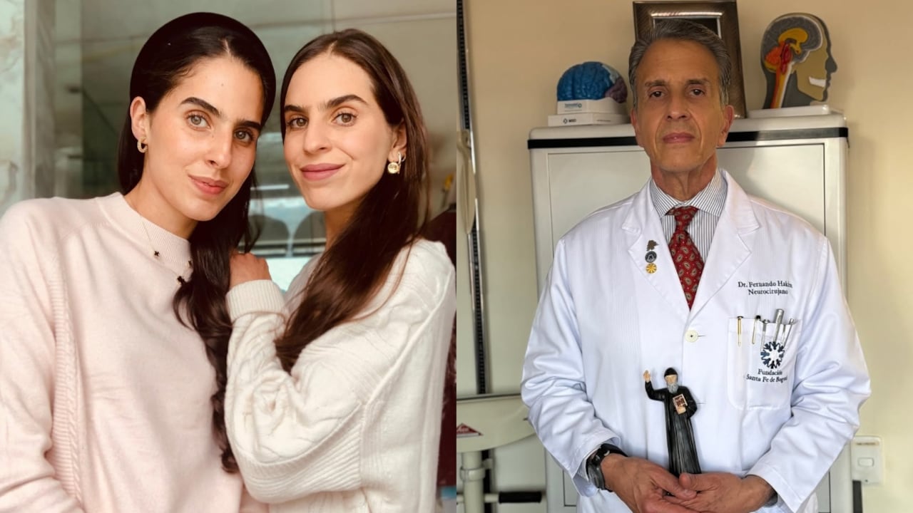 Denise e Ivette Hakim hijas de Fernando Hakim, el reconocido neurocirujano y fundadoras de una importante pastelería en Colombia.