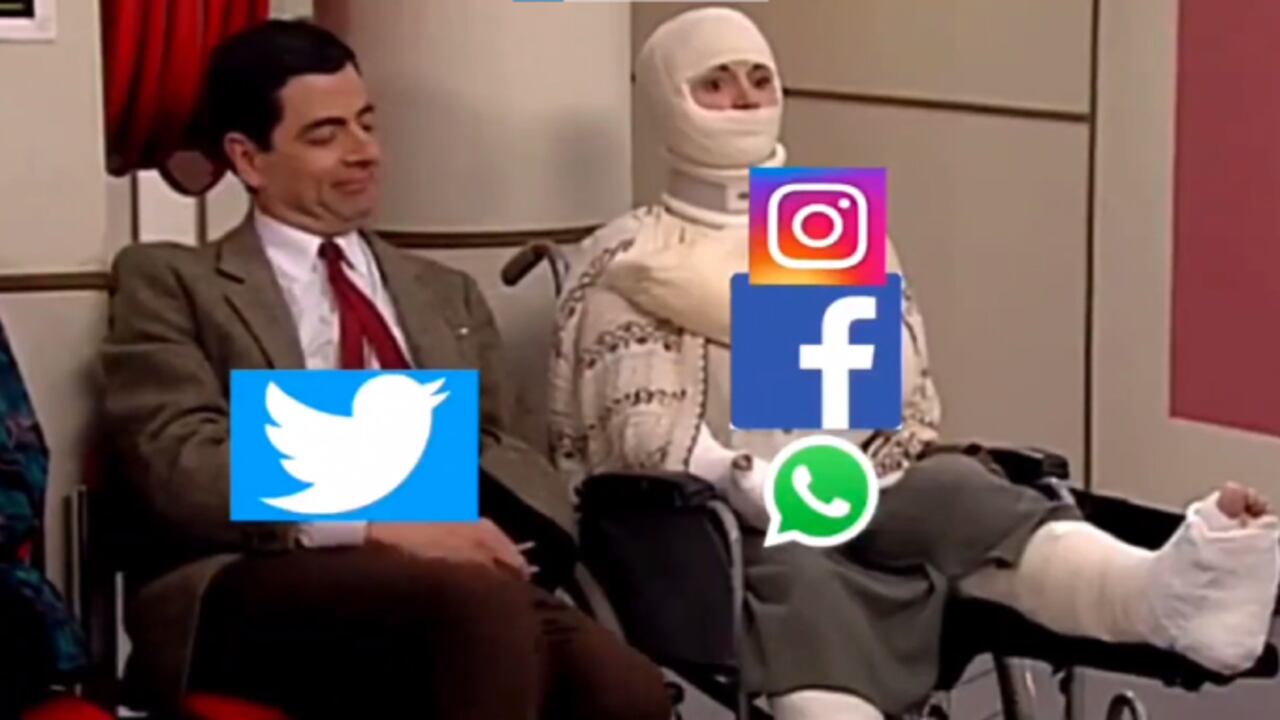 Con memes cibernautas se burlan de la caída Facebook e Instagram
