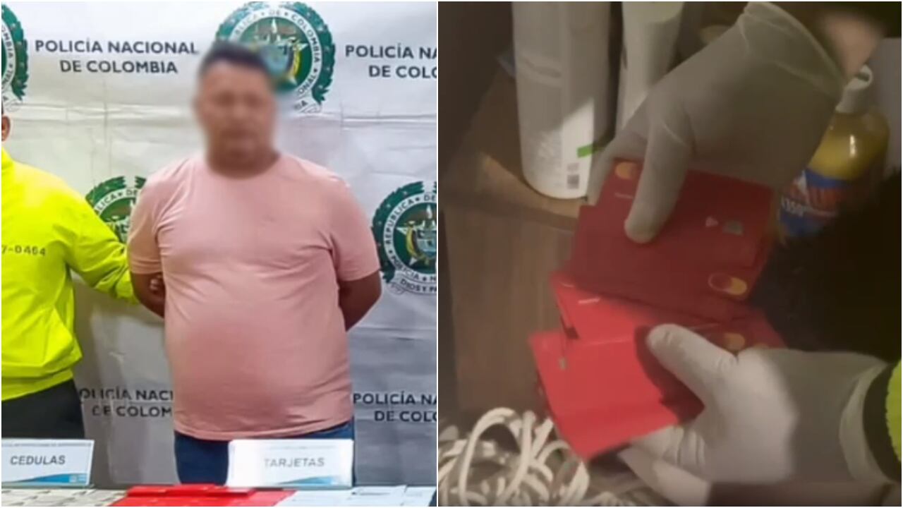 Capturan a estafador señalado como el ‘terror de Davivienda’, experto delincuente en realizar estafas bancarias
