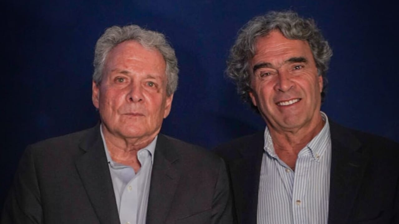 Sergio Fajardo y Juan José Echavarría.