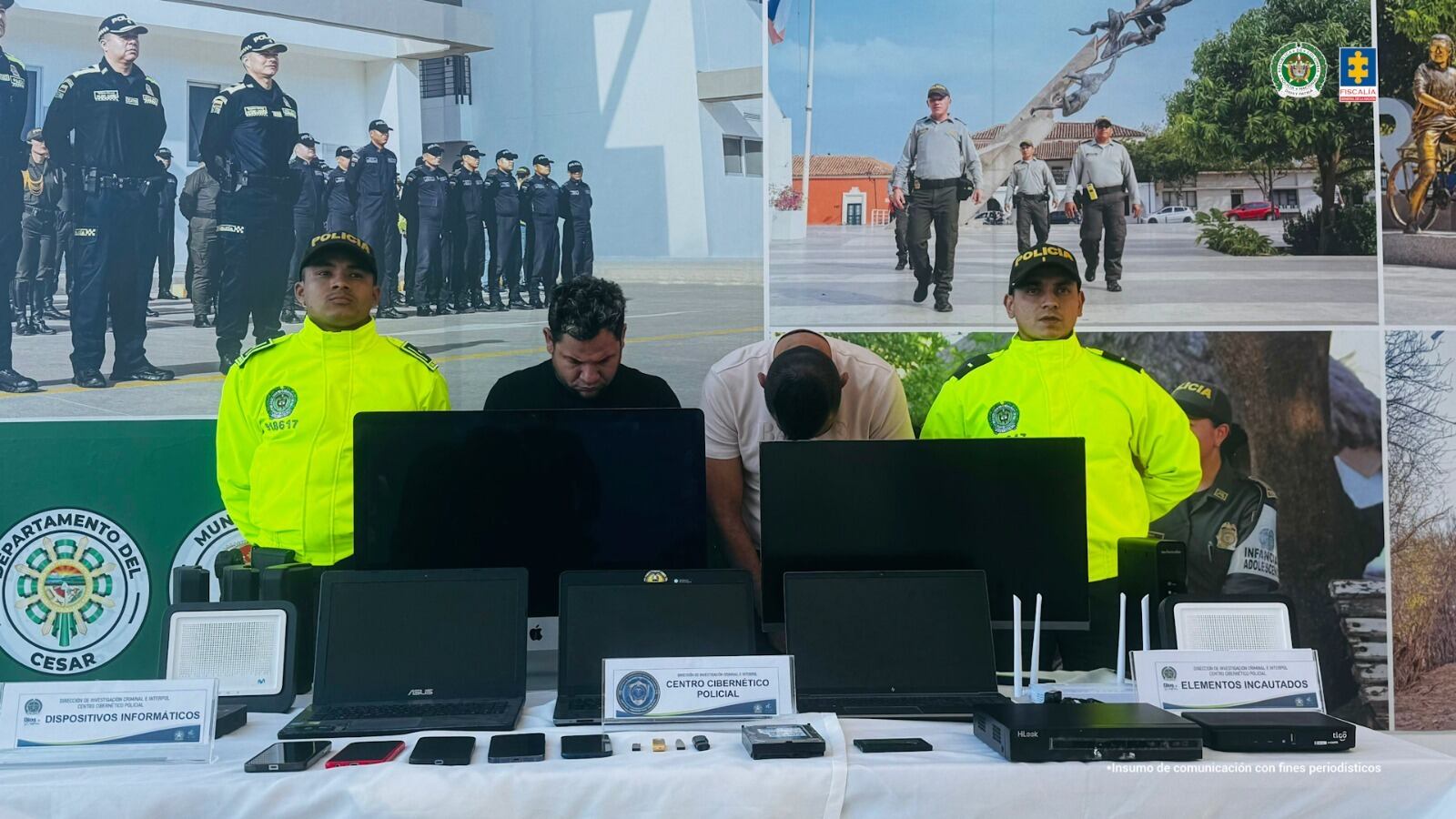 Atención: Judicializan a presuntos miembros de red delictiva señala de suplantar entidades públicas para robar datos bancarios