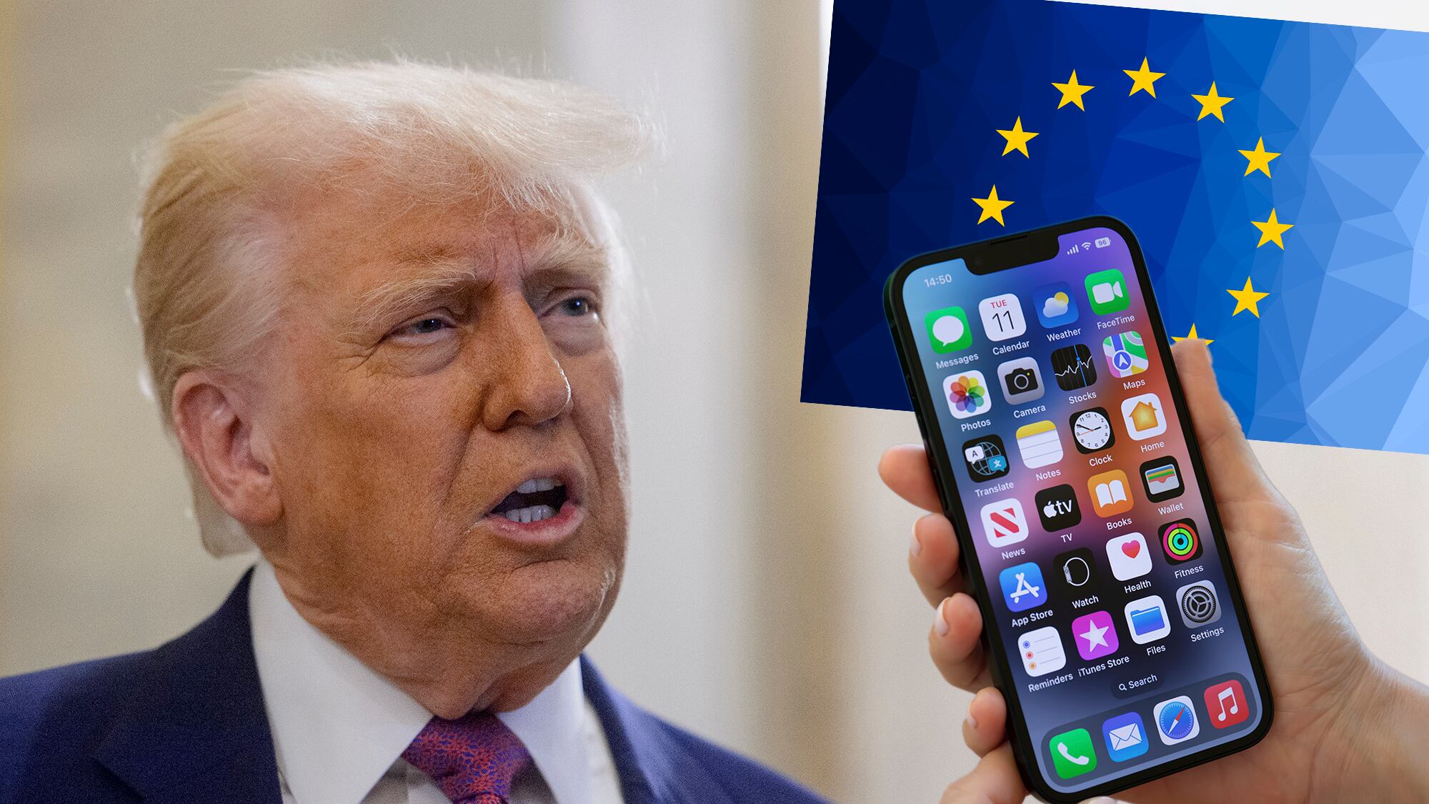 Donald Trump Iphone EU