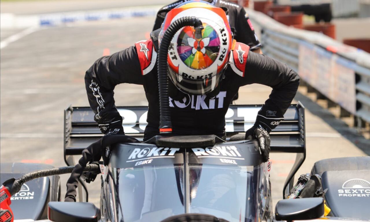 Tatiana Calderón, piloto colombiana.. Foto Prensa Tatiana Calderón/Yesid Pamplona