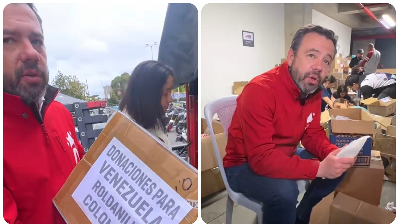 El alcalde Carlos Fernando Galán se refirió a las donaciones para Venezuela.