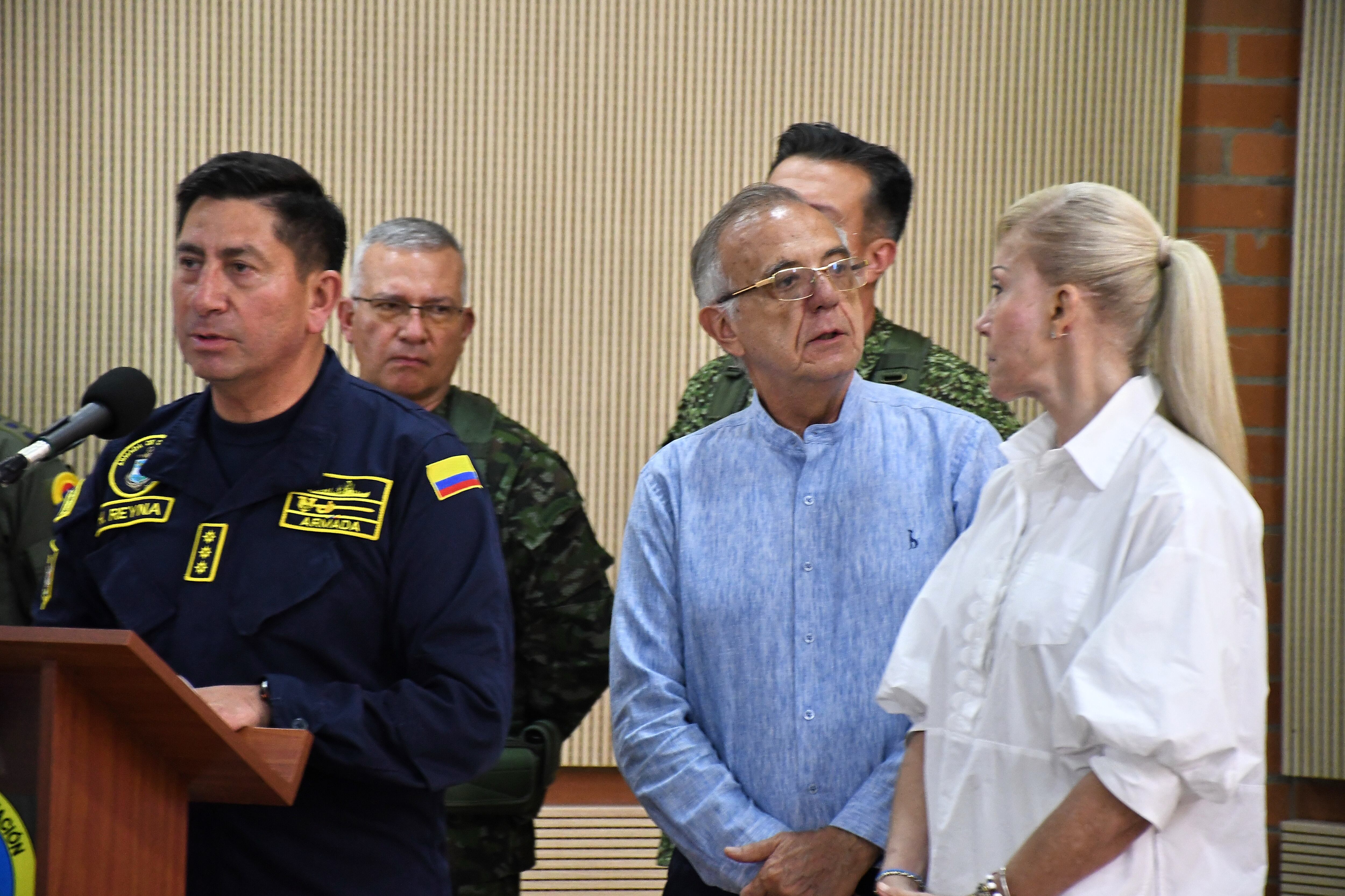 Cali: Rueda de prensa del Consejo de Seguridad Cop 16. Foto José L Guzmán. EL País