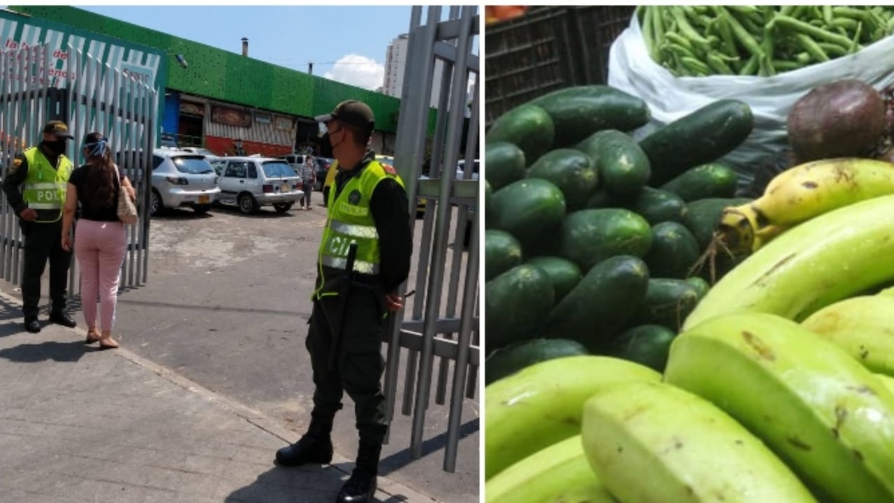 Plaza de Mercado Central de Bucaramanga.