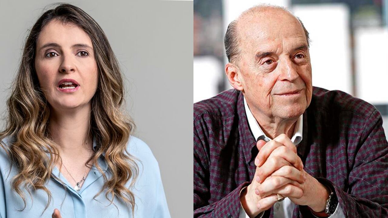 Senadora Paloma Valencia y el canciller Álvaro Leyva