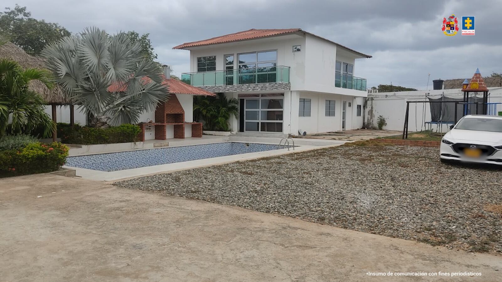 Los bienes fueron ocupados con fines de extinción de dominio en La Guajira y en un operativo de la Fiscalía.