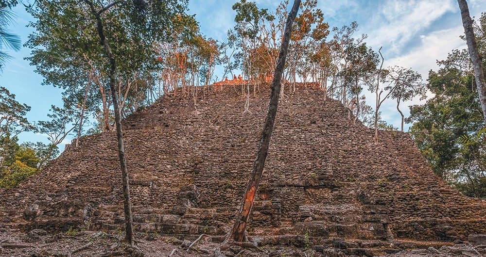 La Danta, la pirámide más grande del mundo en volumen, construida en un periodo de entre dos a tres siglos a.C.