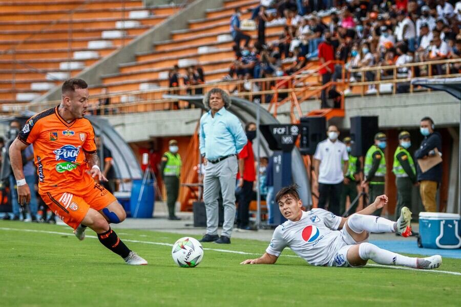 El último cruce entre Envigado y Millonarios quedó 0-0.