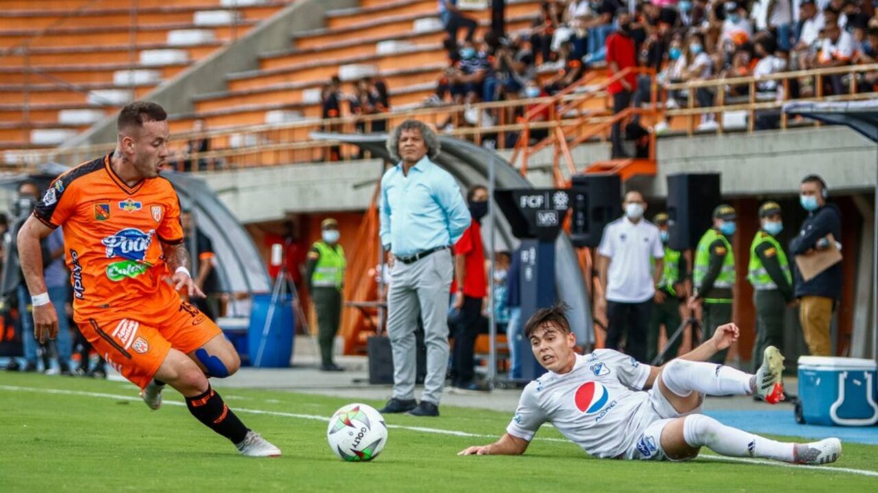 El último cruce entre Envigado y Millonarios quedó 0-0.